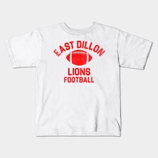 East Dillon Lions Football // Friday Night Lights FanArt Kids T-Shirt